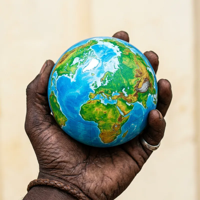 Global Unity: Holding the World in Your Hands