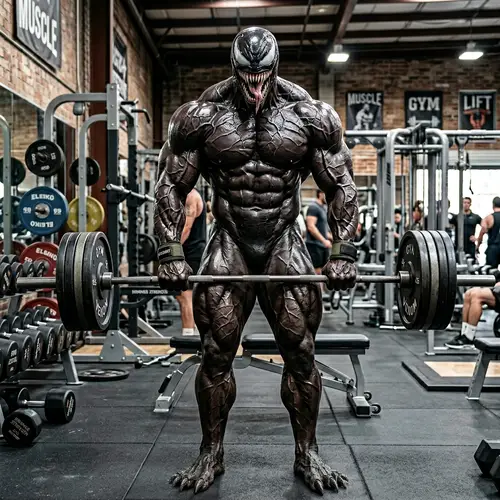 Hypertrophied Venom in the Gym
