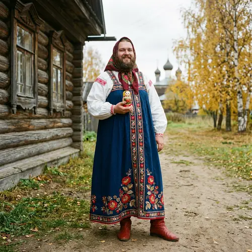 Traditional Russian Dress | Authentic Cultural Attire