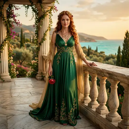 Goddess of Desire: Captivating Full-Body Portrait