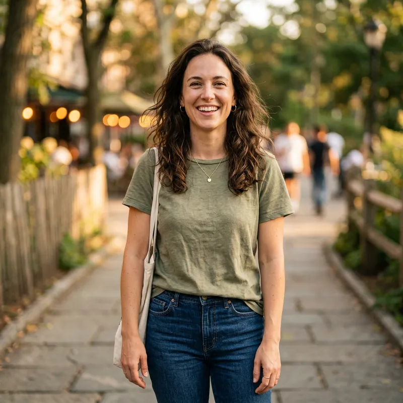 Hyper-Realistic Portrait Photo of a Natural Woman