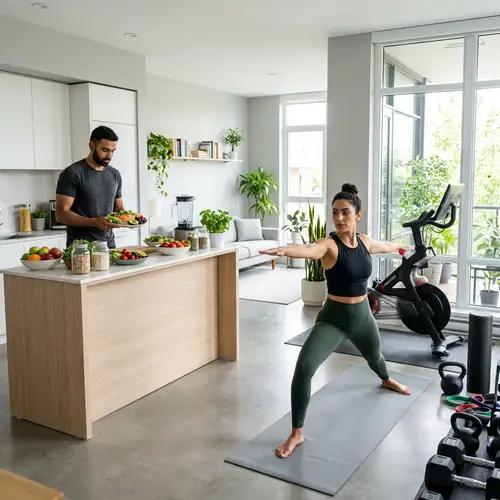 Modern Healthy Lifestyle for Wellness Enthusiasts