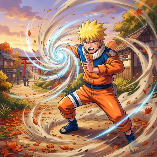 Dynamic Naruto Wallpaper | Ninja Magic Scene