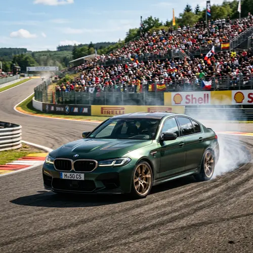 BMW M5 CS Racing Event | Luxury Vehicle Accelerating Track