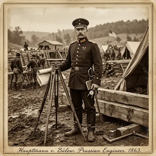 Early Civil War Photography: Engineer Hauptmann