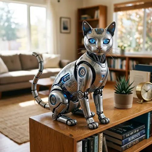 Robot Cat: Cute and Innovative Robot Design