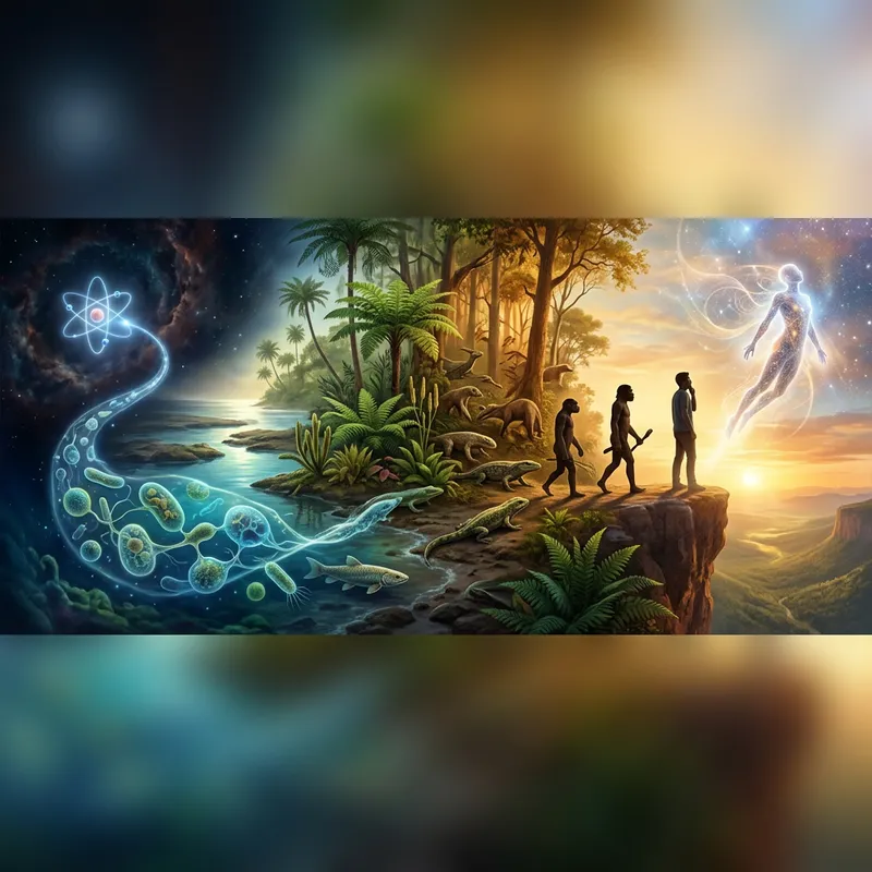 The Magnificent Journey of Life: From Atom to Spirit