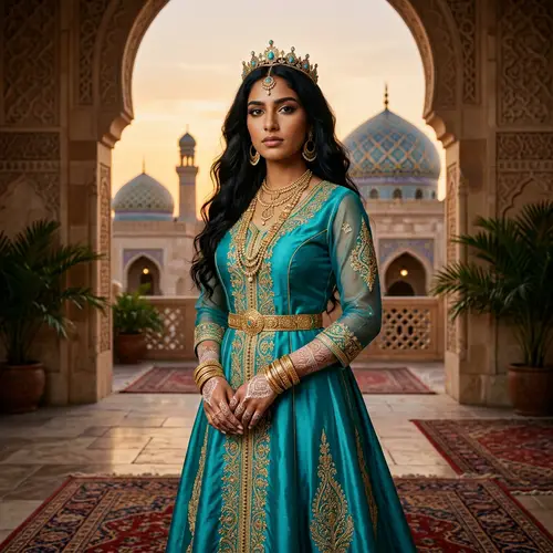 Tattooed Arabian Princess Jasmine | Gorgeous Disney Art