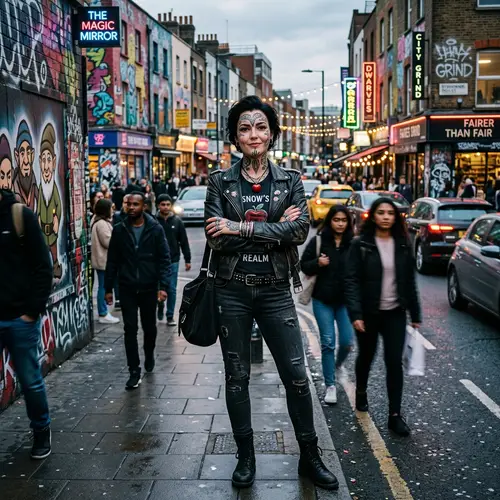 Urban Snow White: Boss with Face Tattoos