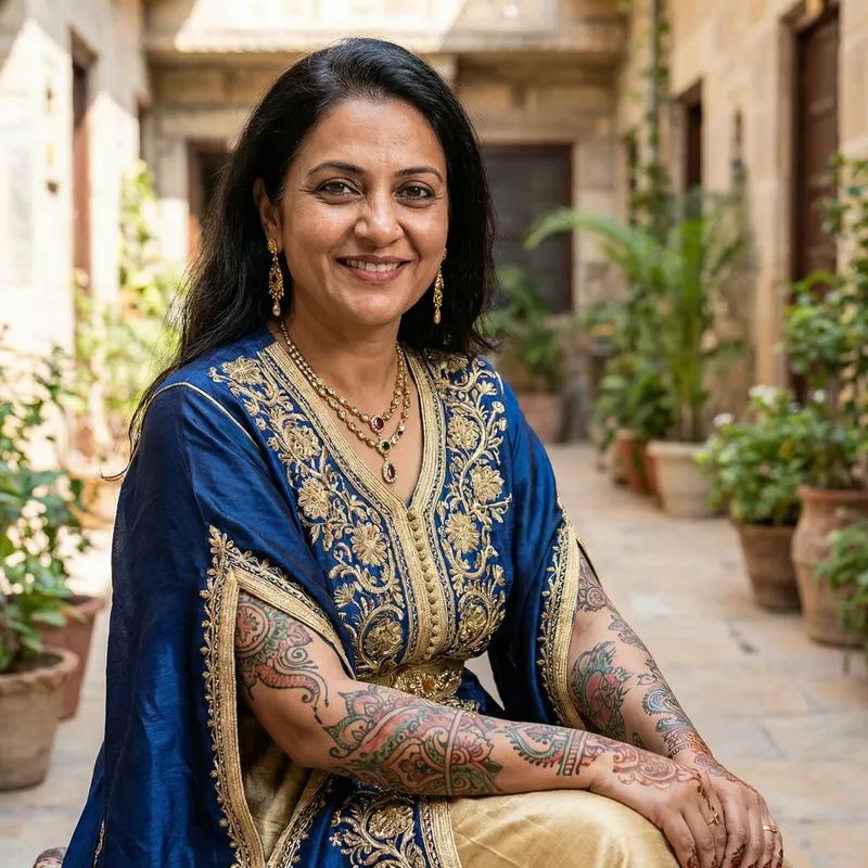 Realistic Middle-Eastern Princess Jasmine with Exquisite Tattoos Realistic Middle-Eastern Princess Jasmine with Exquisite Tattoos