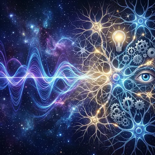 Sound Wave Transforming into Conscious Thought