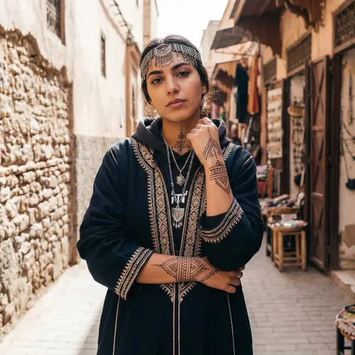 Urban Princess Jasmine | Tattooed Middle Eastern Beauty