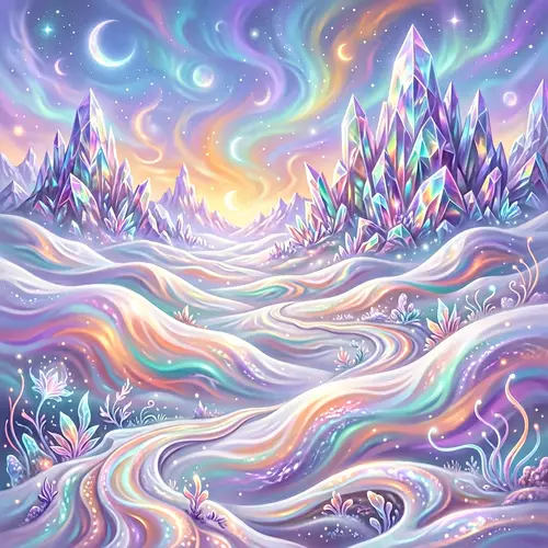 Psychedelic World of Soft White Hills and Crystal Mountains
