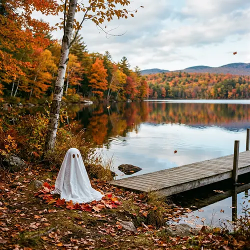 Child-Like Ghost Costume by Serene Autumn Lake
