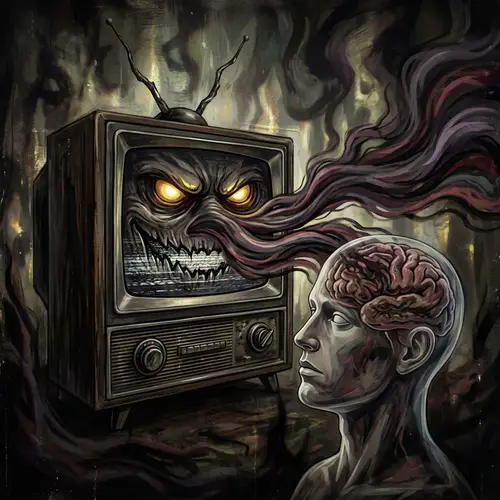 Sinister Influence of Television News Network on Human Mind