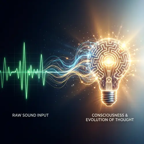 Sound Wave Evolving into Consciousness