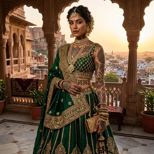 Princess Jasmine Inspired Tattoos | South Asian Royalty