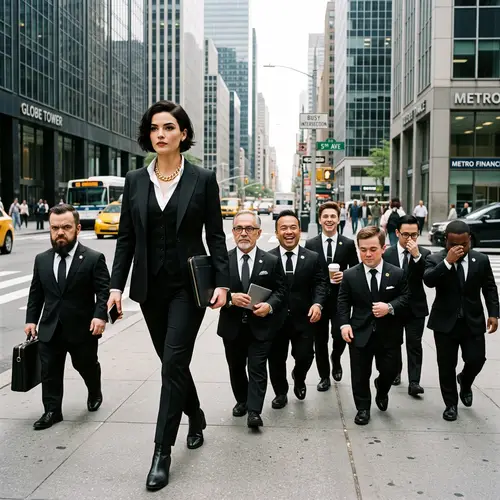 Modern Snow White: Ambitious Urban Entrepreneur