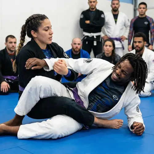 Empowered Armbar Techniques: A Unique Grappling Moment