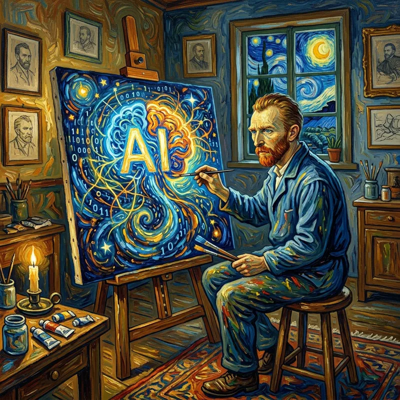 AI Van Gogh Art - Unique Creations AI Van Gogh Art - Unique Creations