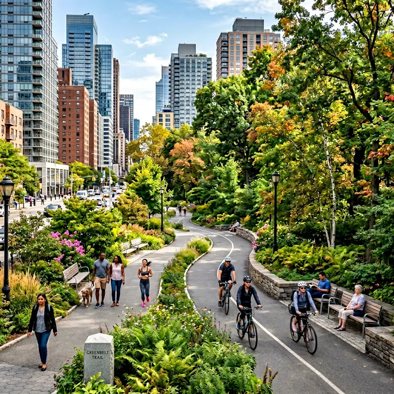 Greenbelt in Urban Areas: Nature Meets City Life
