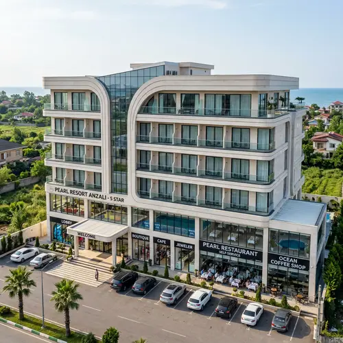 Luxury Modern 5-Star Hotel Design in Anzali
