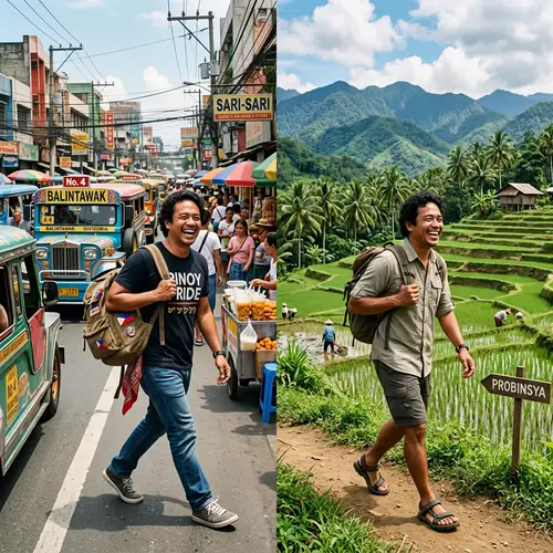 Pinoy's Joyful Journey: City to Province Landscapes Exploration