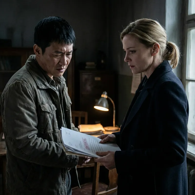 Deceptive Friendship: Betrayal in Dimly Lit Setting Deceptive Friendship: Betrayal in Dimly Lit Setting