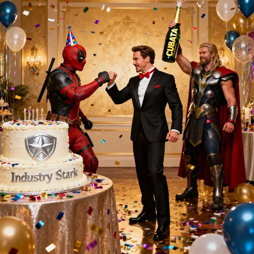Tony Stark's Elegant Birthday Party Celebration