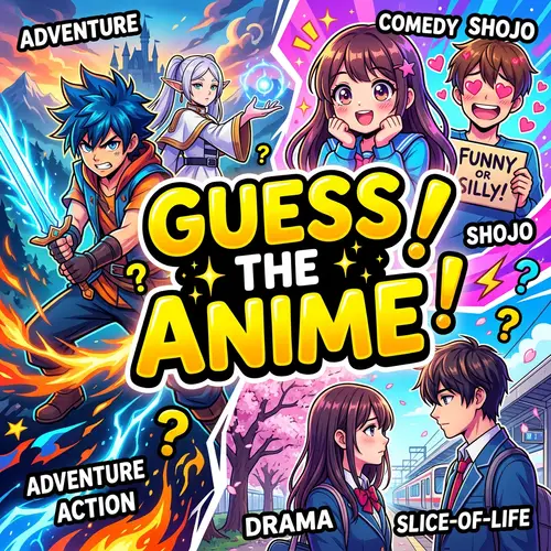 Guess the Anime - Anime Series Guessing Game for Fans