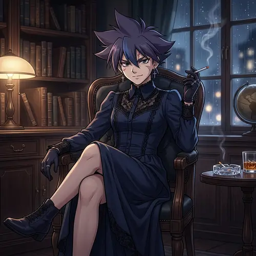 Kai Hiwatari in Calm Anime Style | Beyblade Character