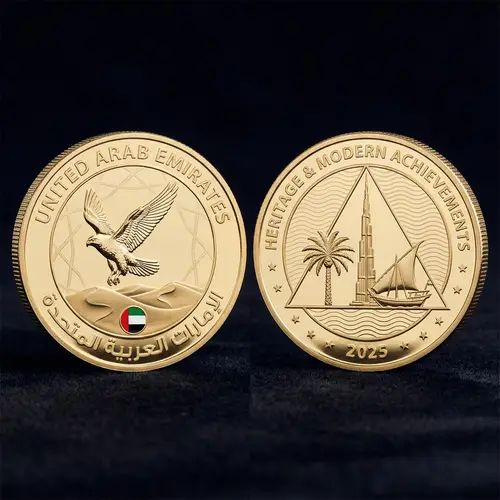 Celebrate UAE Heritage: Coin of Strength & Identity