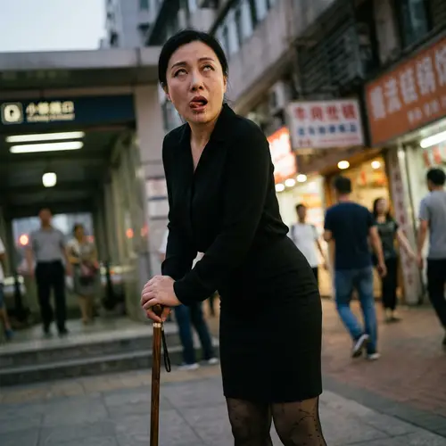Stunning Chinese Woman in 3D Visuals