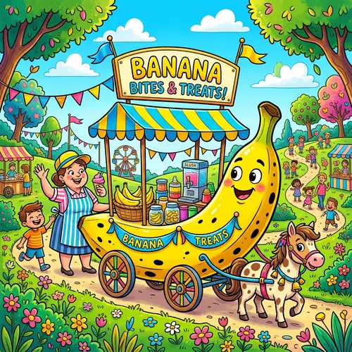 Cartoonish Banana-Shaped Cart for Fun Adventures