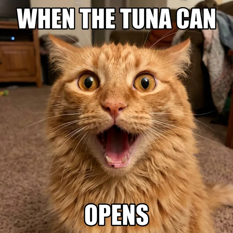 Orange Cat Emoticon 240x240 - Expressive Facial Expression