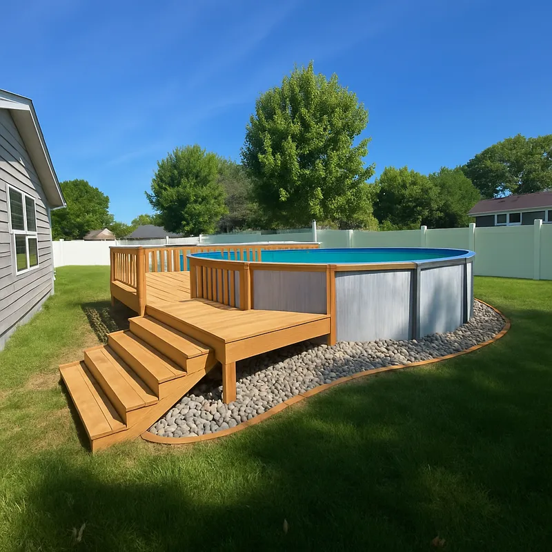 Stunning Floating Decks for Pools & Backyards