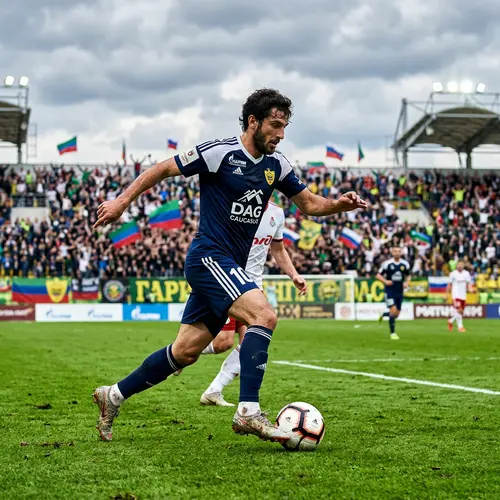 Dagestani Football Player | Exciting Game Moment