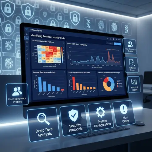 Data Analytics Dashboard for Insider Risk Identification