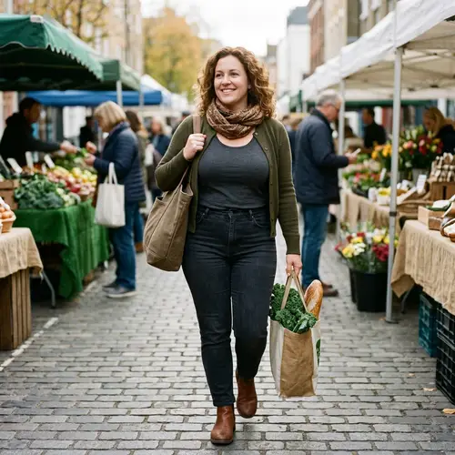 Curvy Woman with Large Bust Size