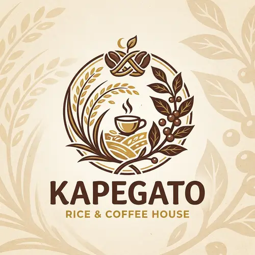 Aesthetic and Catchy KAPEGATO Logo Design