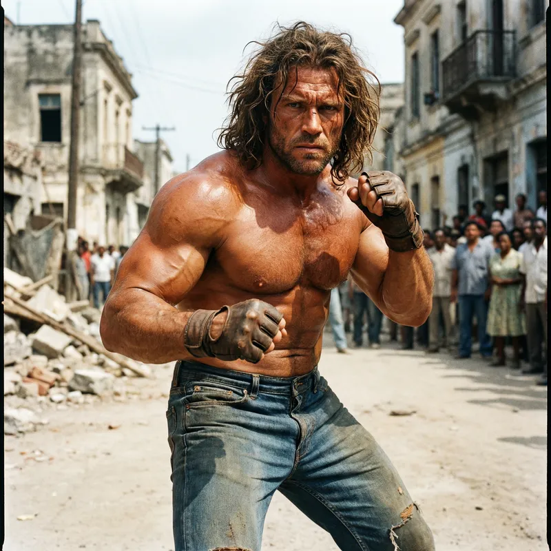 Craig Marduk TEKKEN Character in Intense Combat Pose