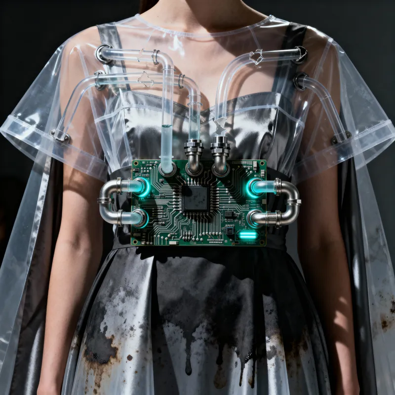 Eco Fashion: Transparent Dress Design Concept