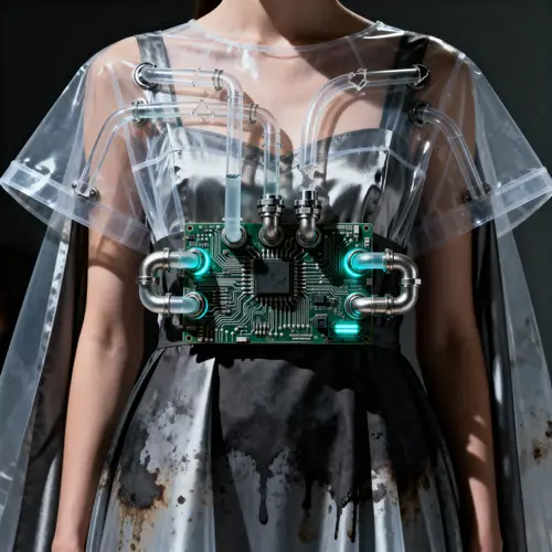 Eco Fashion: Transparent Dress Design Concept