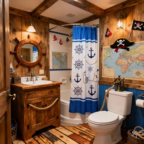 Pirate Themed Bathroom Decor Ideas