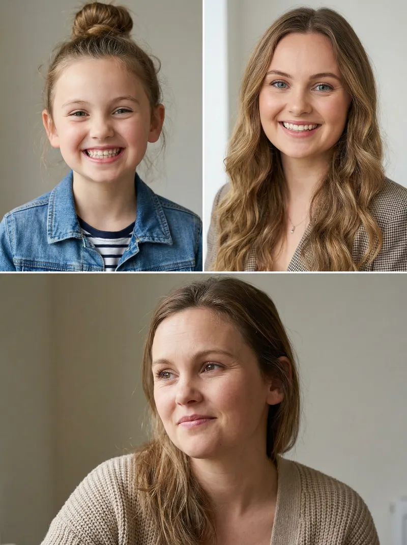 Age Progression Images of My Daughter