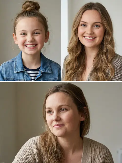 Age Progression Images of My Daughter