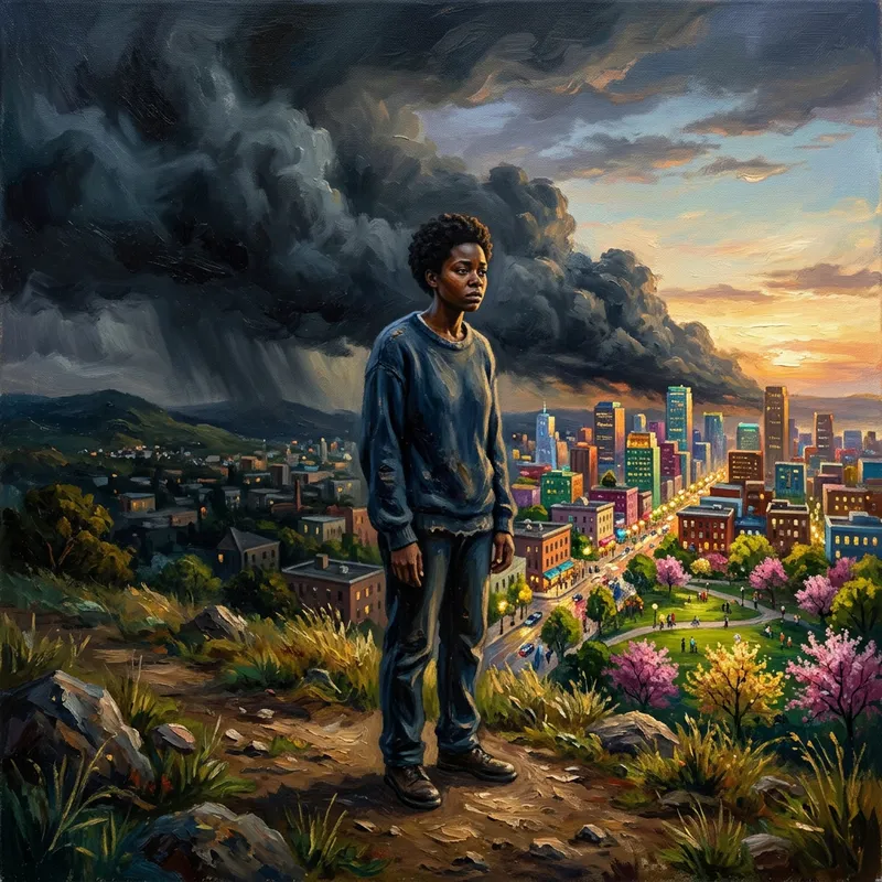 Apathy's Shadow: Symbolic Image of Diminished Dreams and Aspirations