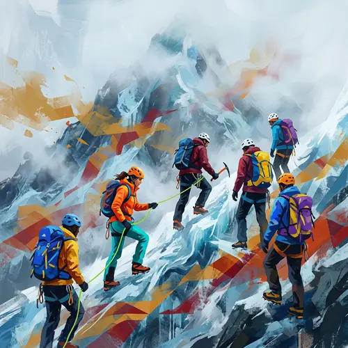 Adventurous Mountain Expedition | Abstract Journey