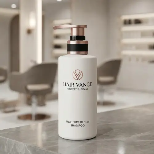 Luxury Hair Care Bottle | Elegant Salon Aesthetic