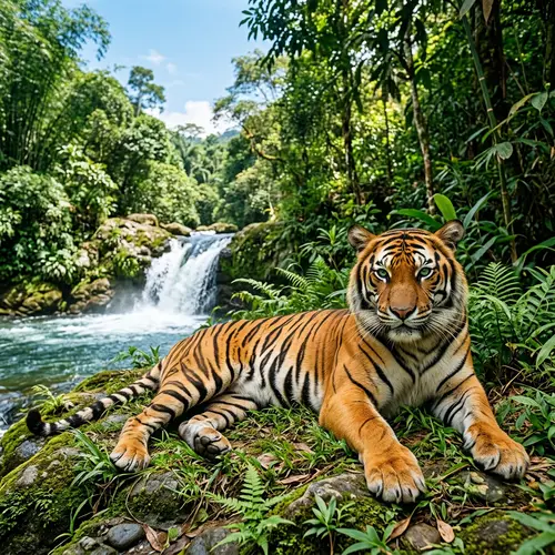 Majestic Tiger in its Natural Habitat